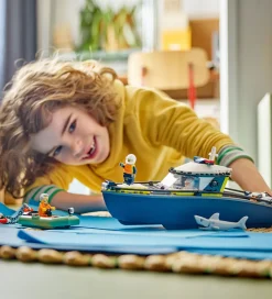 LEGO® City - Politibåd På Forbryderjagt 60456 - 264 Dele