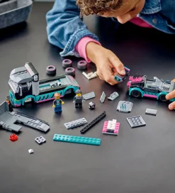 LEGO® City - Racerbil Og Biltransporter 60406 - 328 Dele