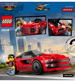 LEGO® City - Rød Sportsvogn 60448 - 109 Dele