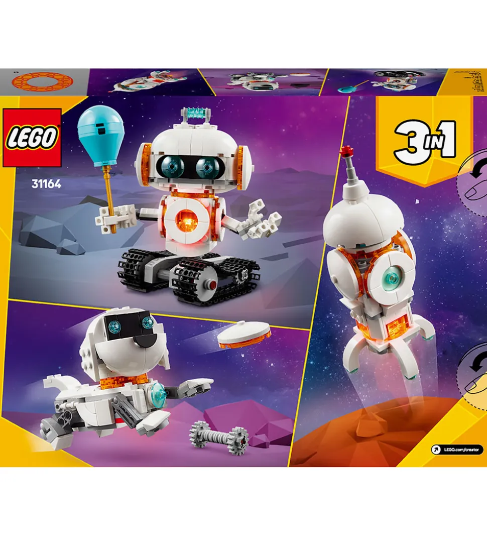 LEGO® Creator - Rumrobot 31164 - 3-i-1 - 281 Dele