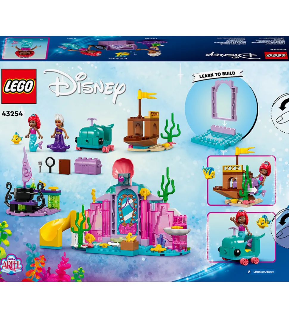 LEGO® Disney - Ariels Krystalhule 43254 - 141 Dele