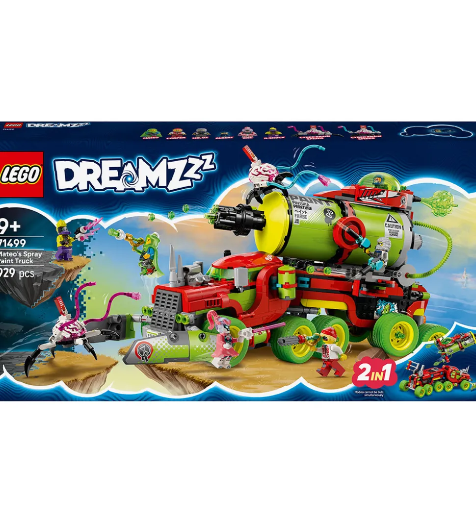 LEGO® DREAMZzz - Mateos Spraydåsevogn 71499 - 929 Dele