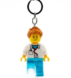 LEGO® Nøglering m. Lommelygte - LEGO® Male Doctor