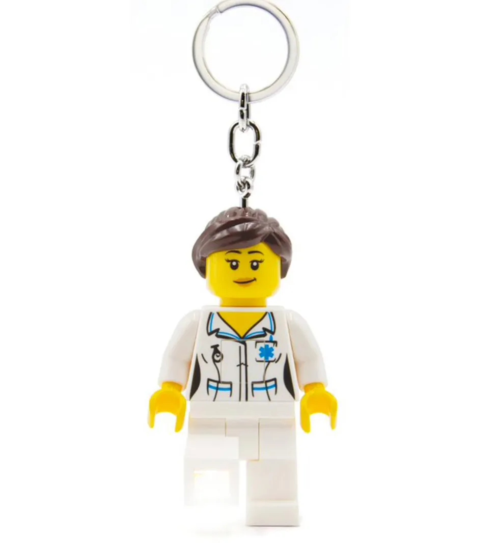 LEGO® Nøglering m. Lommelygte - LEGO® Nurse