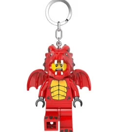 LEGO® Nøglering m. Lommelygte - Dragefyr