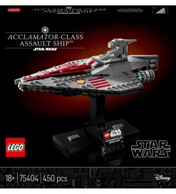 LEGO® Star Wars - Angrebsskib af Acclamator-... 75404 - 450 Dele