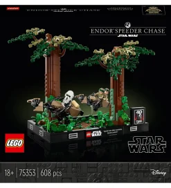 LEGO® Star Wars - Diorama Med Speederjagt På... 75353 - 608 Dele