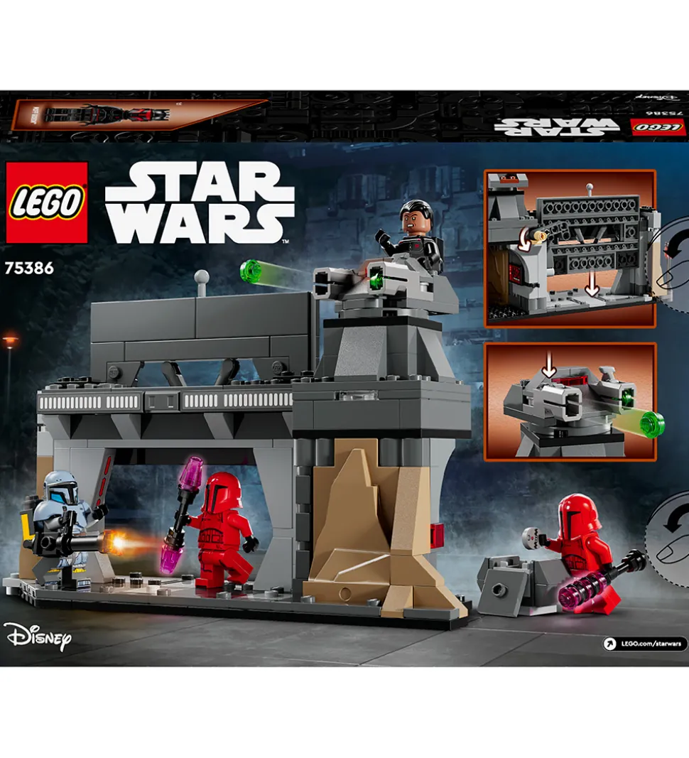 LEGO® Star Wars - Paz Vizsla Og Moff Gideons... 75386 - 289 Dele