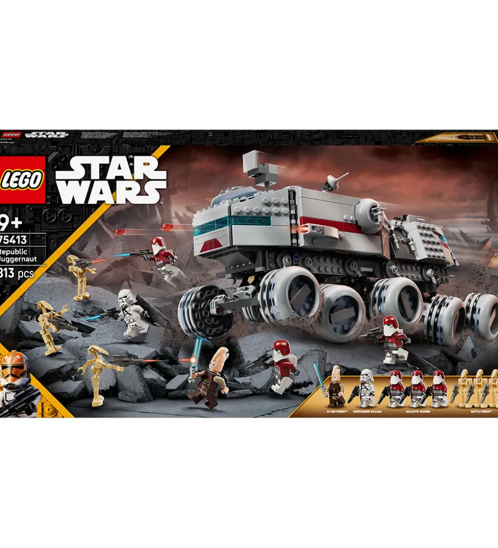 LEGO® Star Wars - Republik-Juggernaut 75413 - 813 Dele