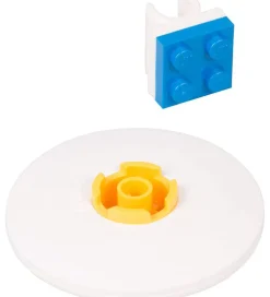 LEGO® Stationery Blyantsæt - 8 Dele - Rød/Blå m. Minifigur