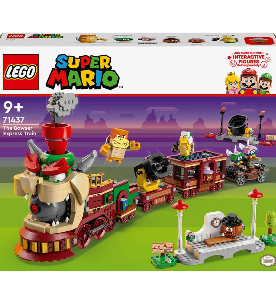 LEGO® Super Mario - Bowser Express-toget 71437 - 1392 Dele