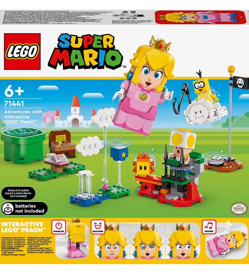 LEGO® Super Mario - Eventyr Med Interaktiv LEGO® Peach 71441 - 2