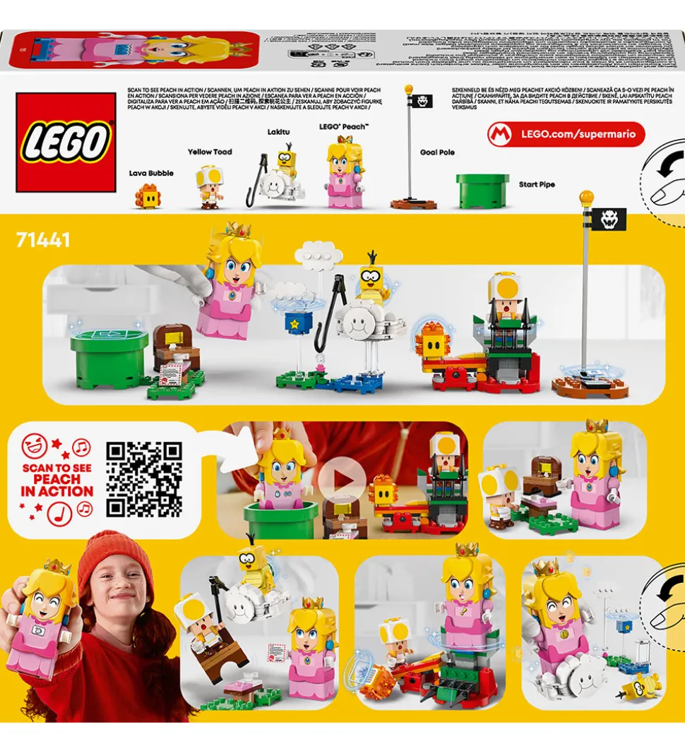 LEGO® Super Mario - Eventyr Med Interaktiv LEGO® Peach 71441 - 2