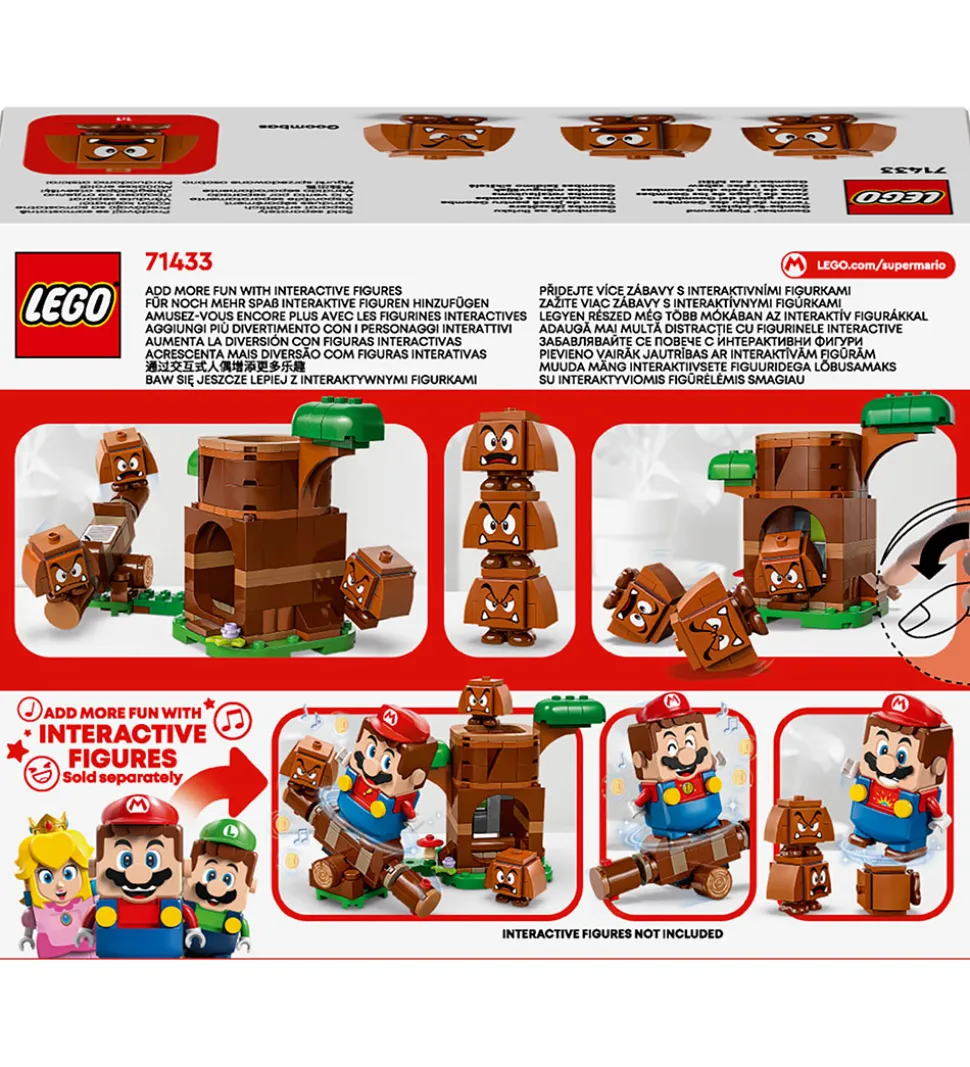 LEGO® Super Mario - Goomba-Legeplads 71433 - 173 Dele
