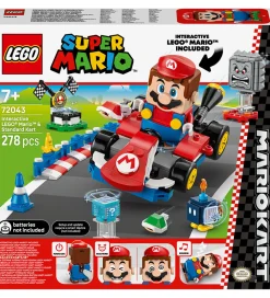 LEGO® Super Mario - Mario Kart Interaktiv Mario 72043 - 278 Dele