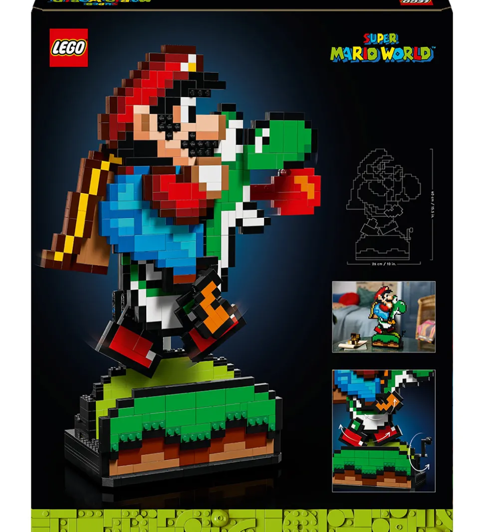 LEGO® Super Mario World: Mario og Yoshi 71438 - 1215 Dele