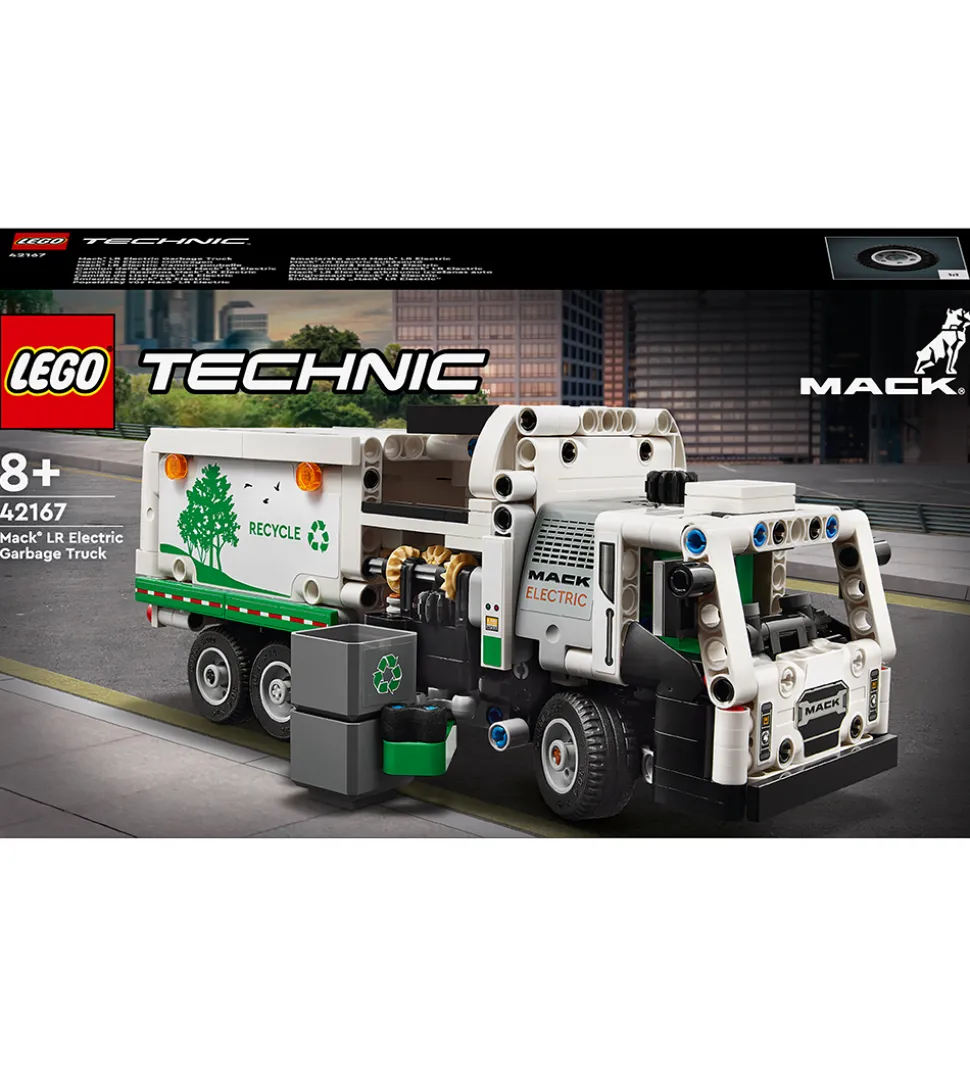 LEGO® Technic - Mack LR Electric-skraldevogn 42167 - 503 Dele