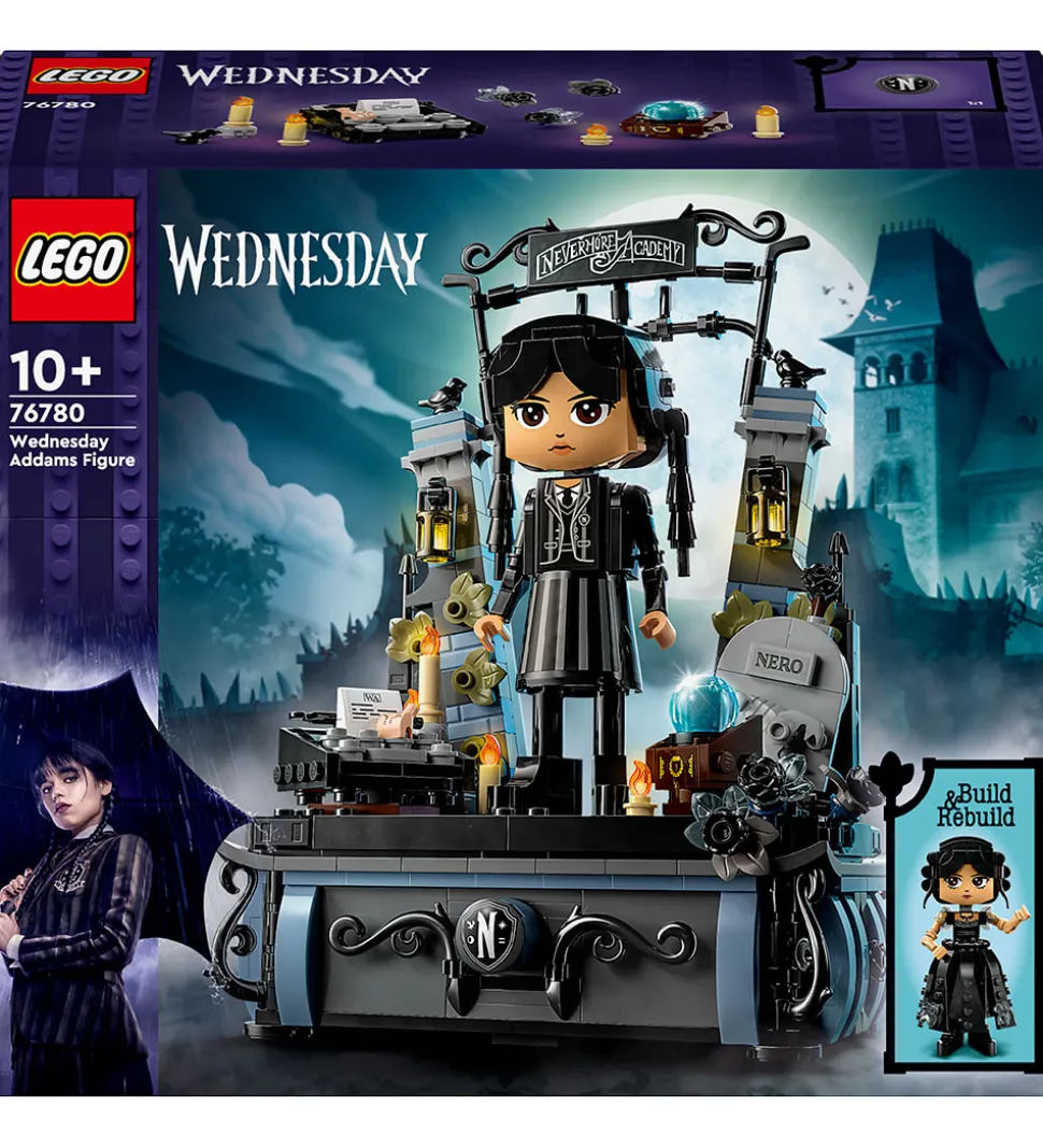 LEGO® Wednesday - Wednesday Addams-Figur - 76780 - 702 Dele