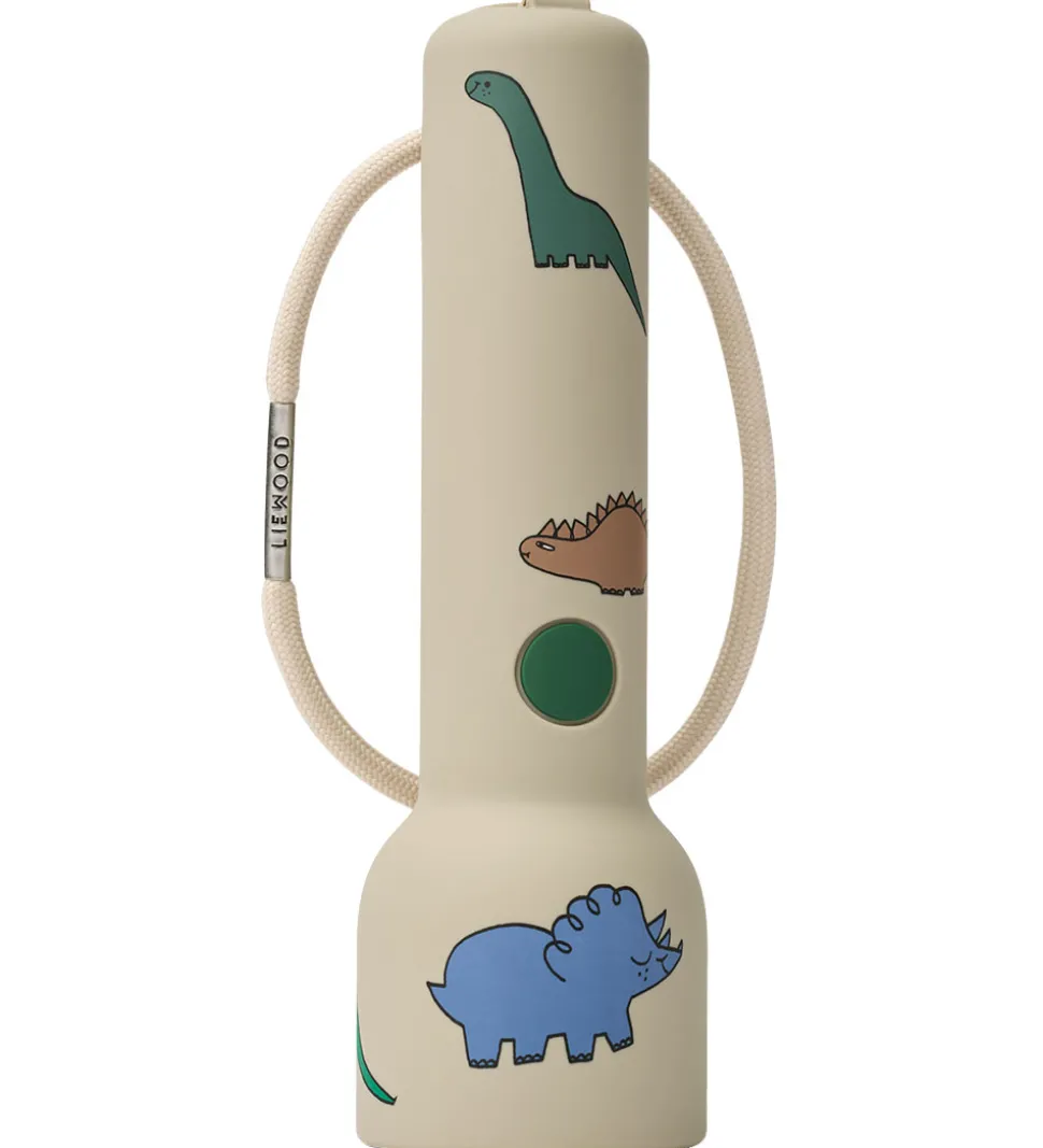 Liewood Lommelygte - Gry - Silikone - 4,9x15,7 cm - Dinosaurs/Mi