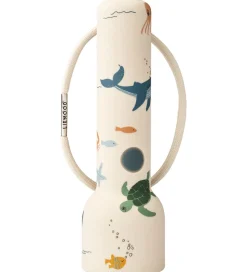 Liewood Lommelygte - Gry - Silikone - Sea Creature/Sandy