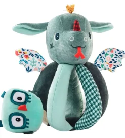 Lilliputiens Aktivitetslegetøj - Joe - Rangle m. Håndtag - Grøn