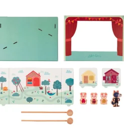 Lilliputiens Aktivitetslegetøj - Magnetisk Teater - Ulven