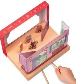 Lilliputiens Aktivitetslegetøj - Magnetisk Teater - Rødhætte