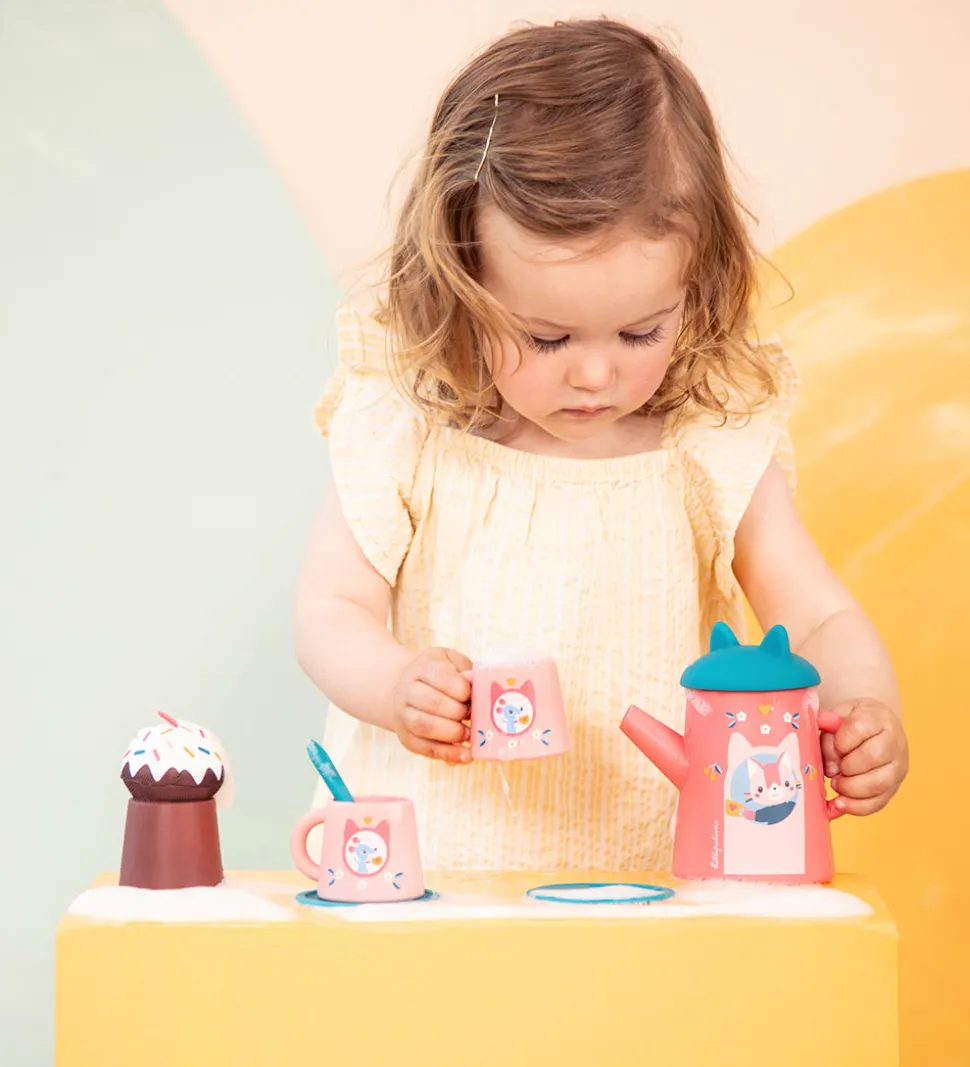 Lilliputiens Badelegetøj - Te-Sæt - Katten Jeanne