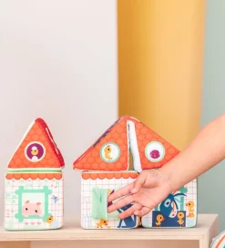 Lilliputiens Stableklodser - Farm House Stacking Cubes
