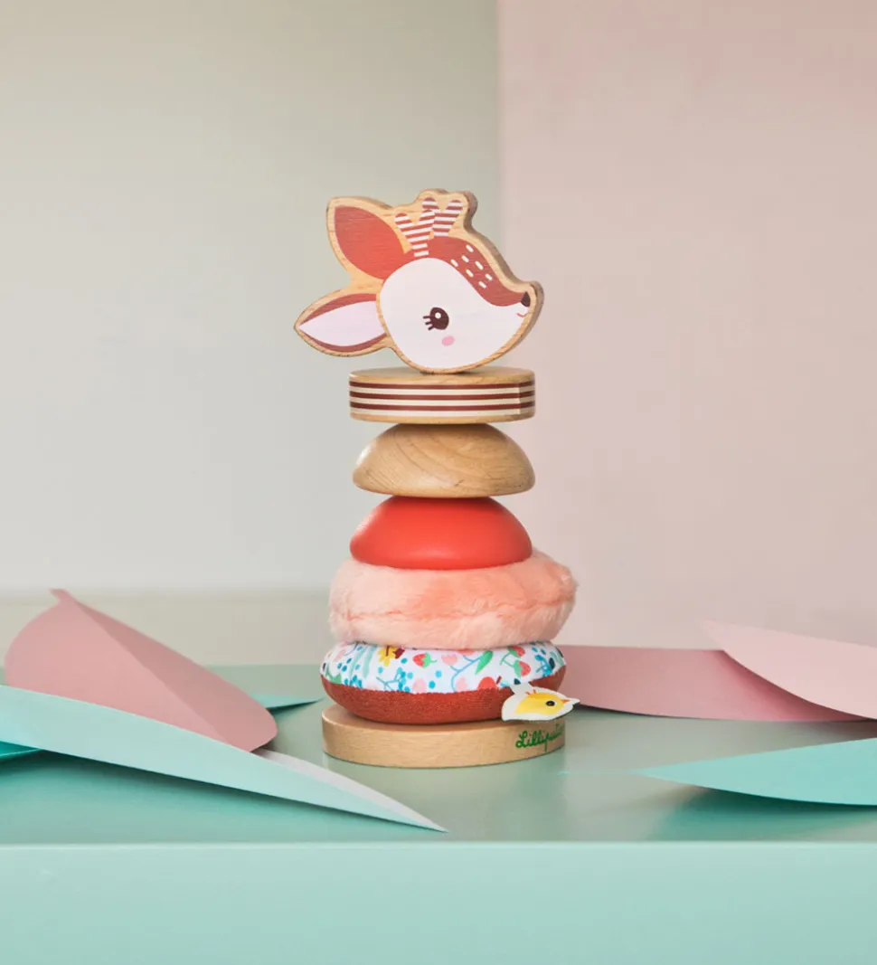 Lilliputiens Stabletårn - 7 Dele - Hjorten Stella