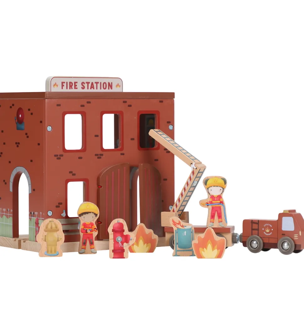Little Dutch Brandstation - Træ