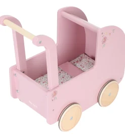Little Dutch Dukkevogn - Træ - Rosa