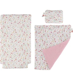 Little Dutch Dukkevogn - Træ - Rosa