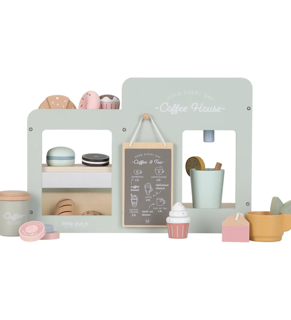 Little Dutch Espressomaskine - Træ
