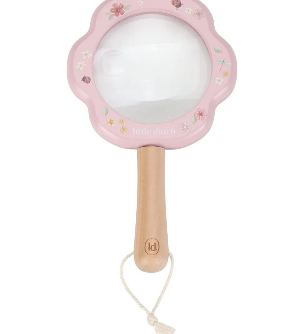 Little Dutch Forstørrelsesglas - Fairy Garden - Pink