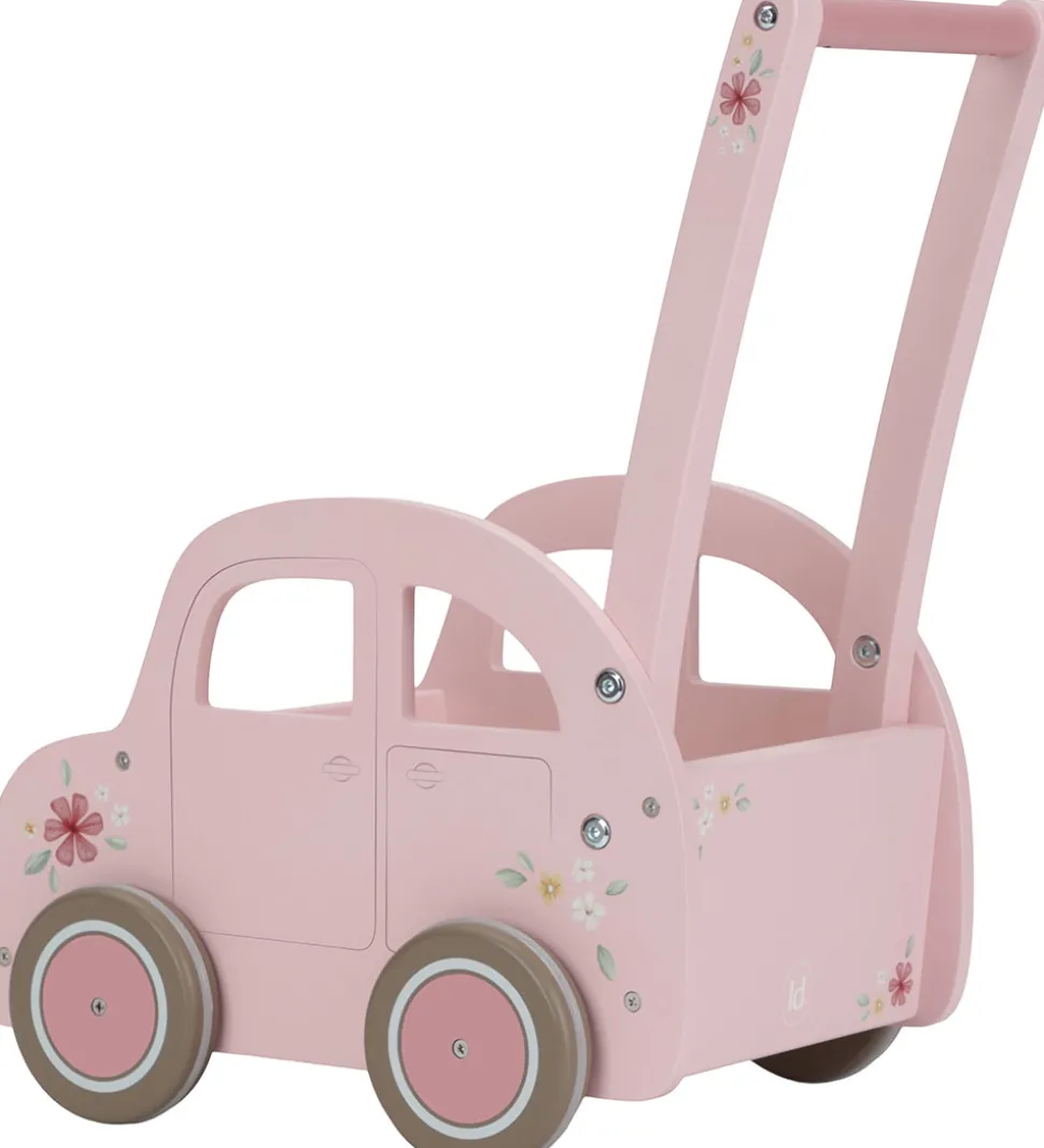 Little Dutch Gåvogn - Bil - Pink