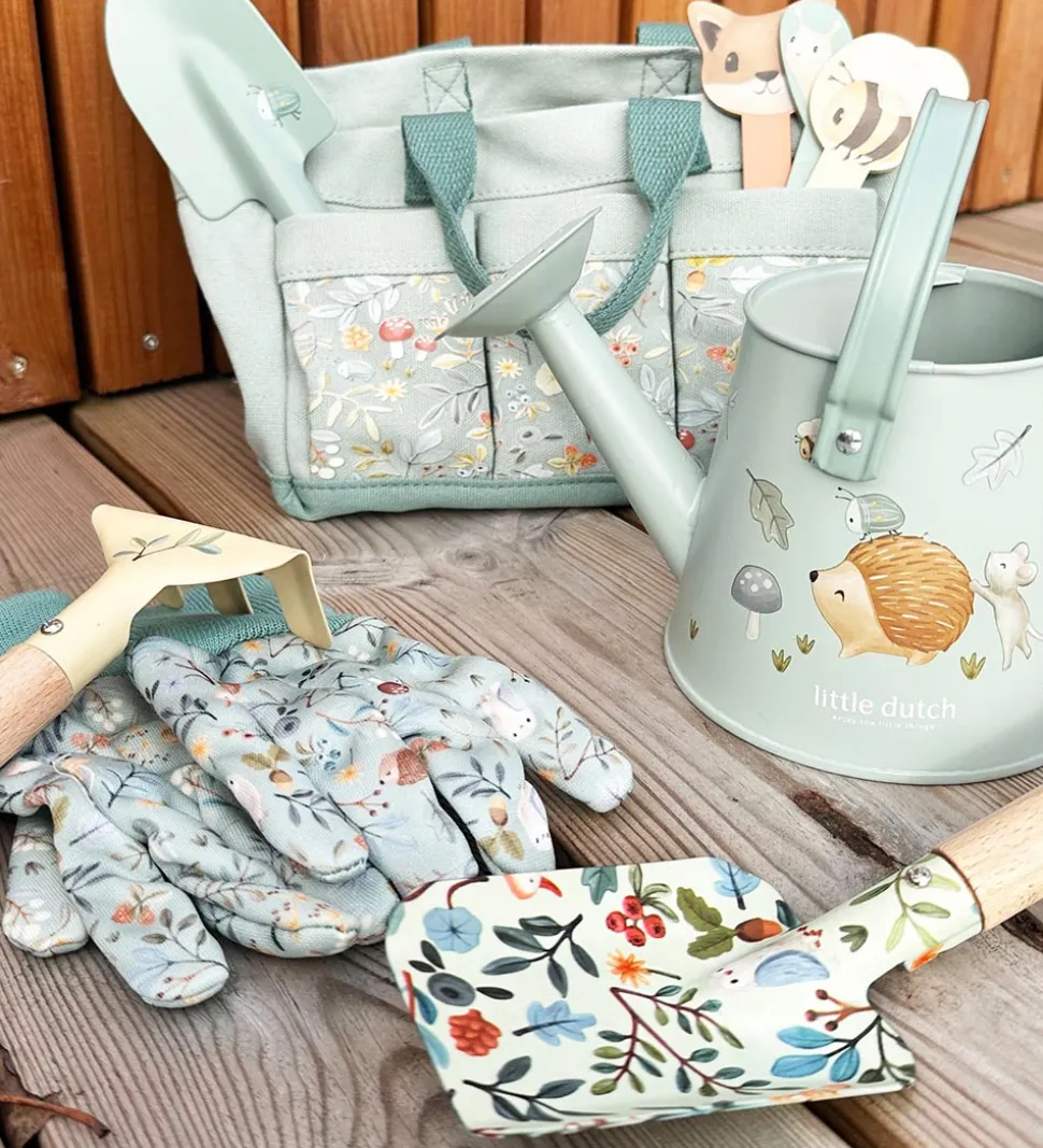 Little Dutch Havesæt - 10 Dele - Forest Friends - Blå