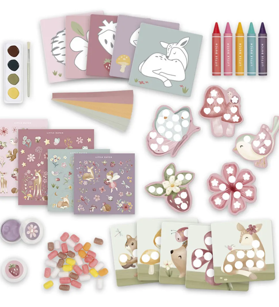 Little Dutch Kreativitetsæske - 50+ Dele - Fairy Garden