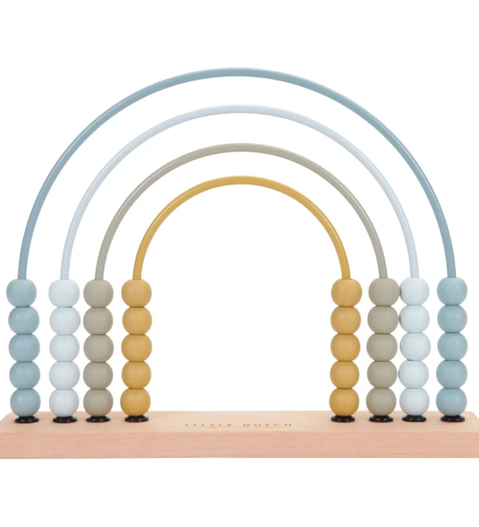 Little Dutch Kugleramme - Regnbue - Blå