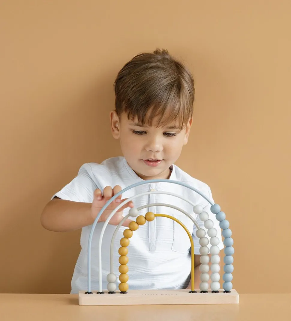 Little Dutch Kugleramme - Regnbue - Blå