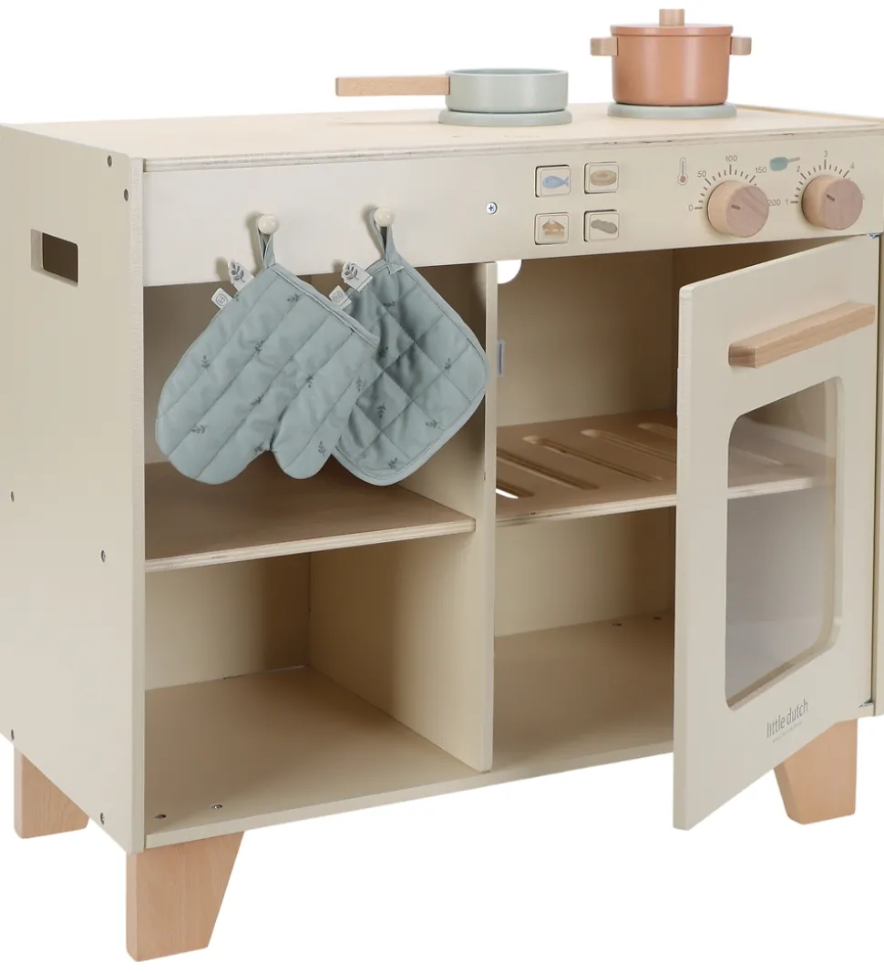 Little Dutch Legekøkken - Træ - Hvid