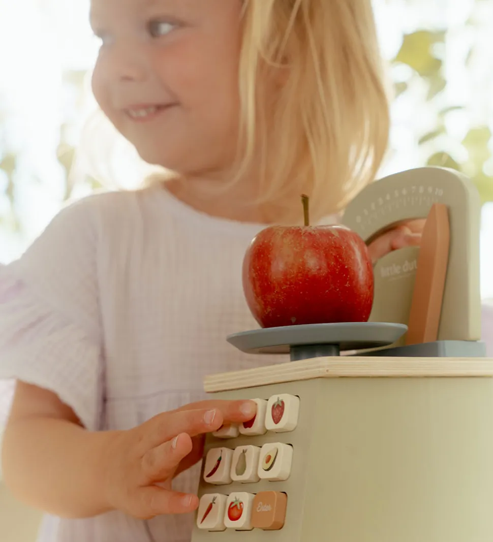 Little Dutch Legetøjsvægt - Træ - Grøn