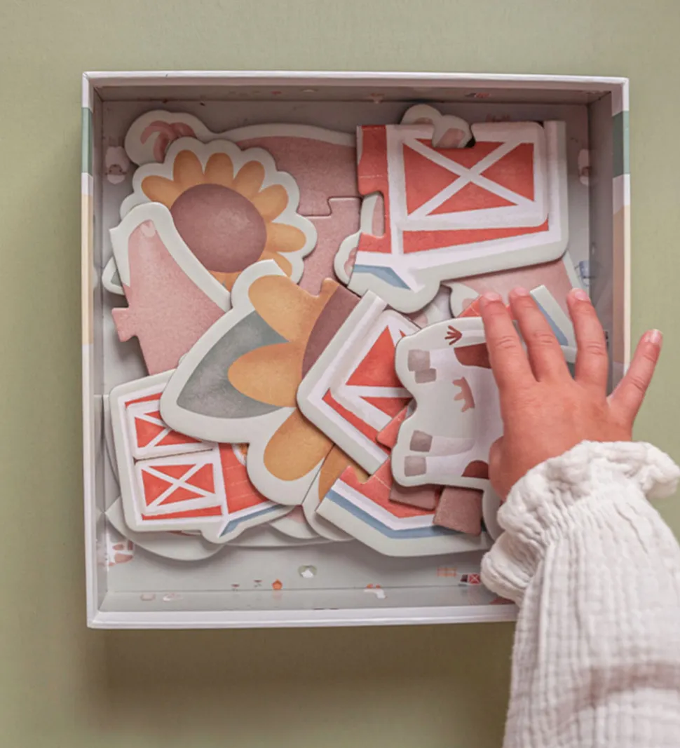 Little Dutch Puslespil - 6-i-1 - Little Farm