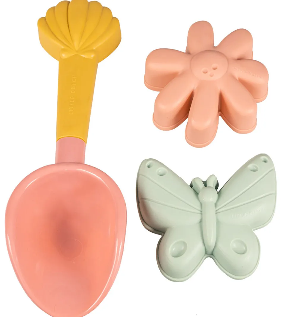 Little Dutch Strandsæt - 3-pak - Flowers & Butterflies
