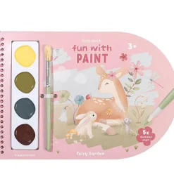 Little Dutch Vandfarve Malebog - Fairy Garden