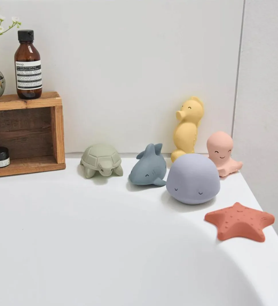 Lässig Badelegetøj - Naturgummi - Blæksprutte - Rosa