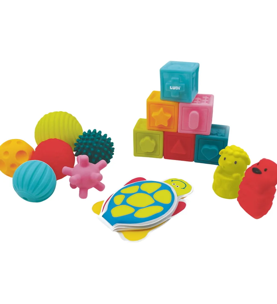 Ludi Aktivitetslegetøj - 15 Dele