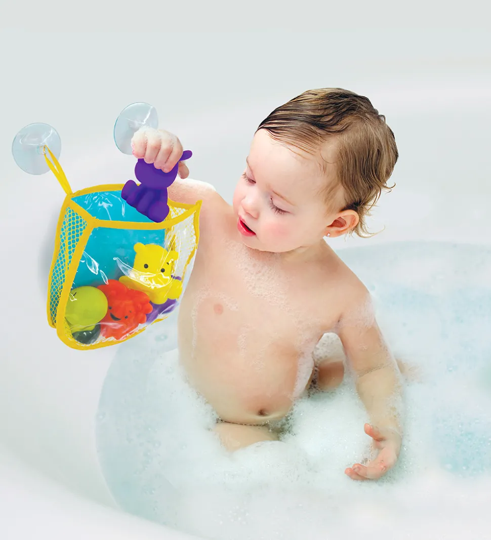 Ludi Badelegetøj - Badedyr m. Opbevaringsnet - 4 Dele