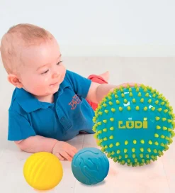 Ludi Sansebolde - 3 stk. - Blå