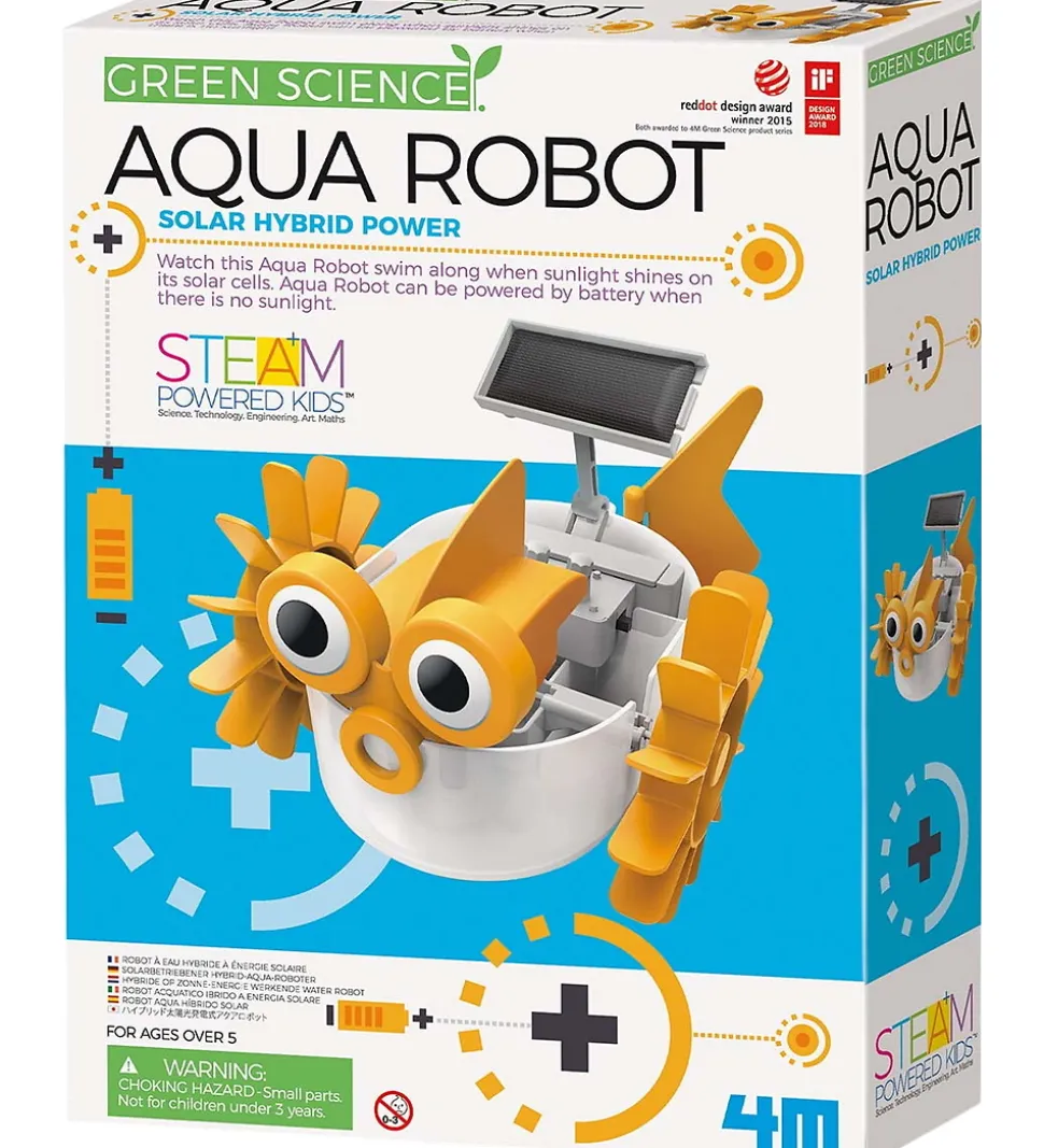 4M Robot - Green Science - Aqua Robot